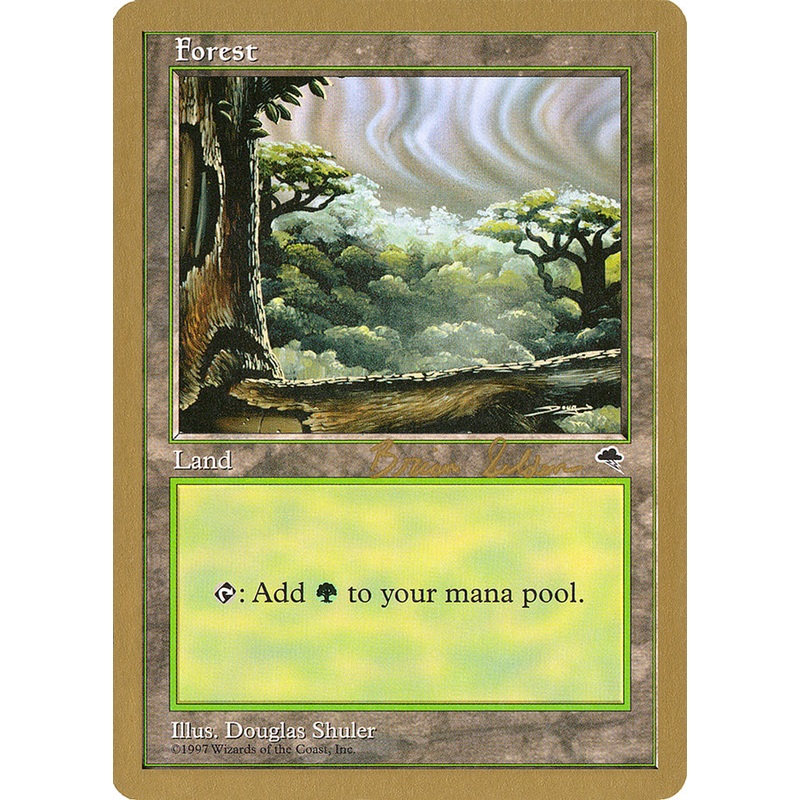 Forest (bs349) (Brian Selden) [World Championship Decks 1998]