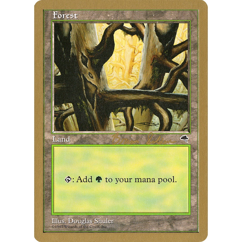 Forest (bs350) (Brian Selden) [World Championship Decks 1998]