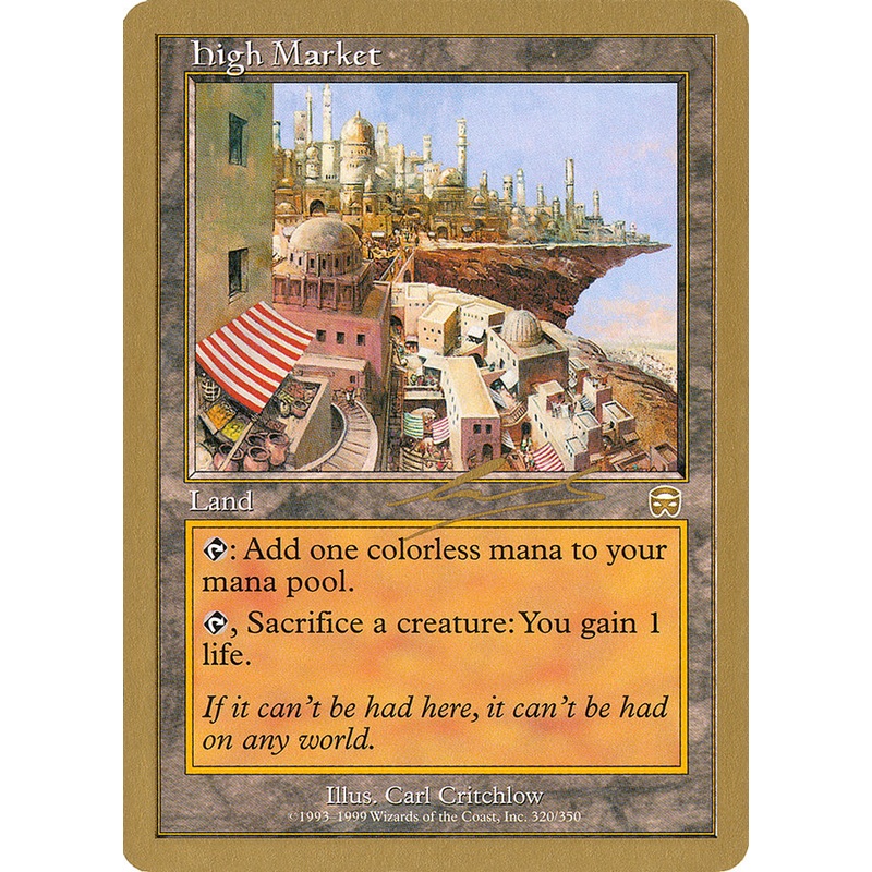 High Market (Nicolas Labarre) [World Championship Decks 2000]