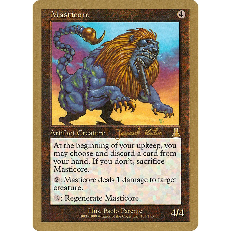 Masticore (Janosch Kuhn) [World Championship Decks 2000]