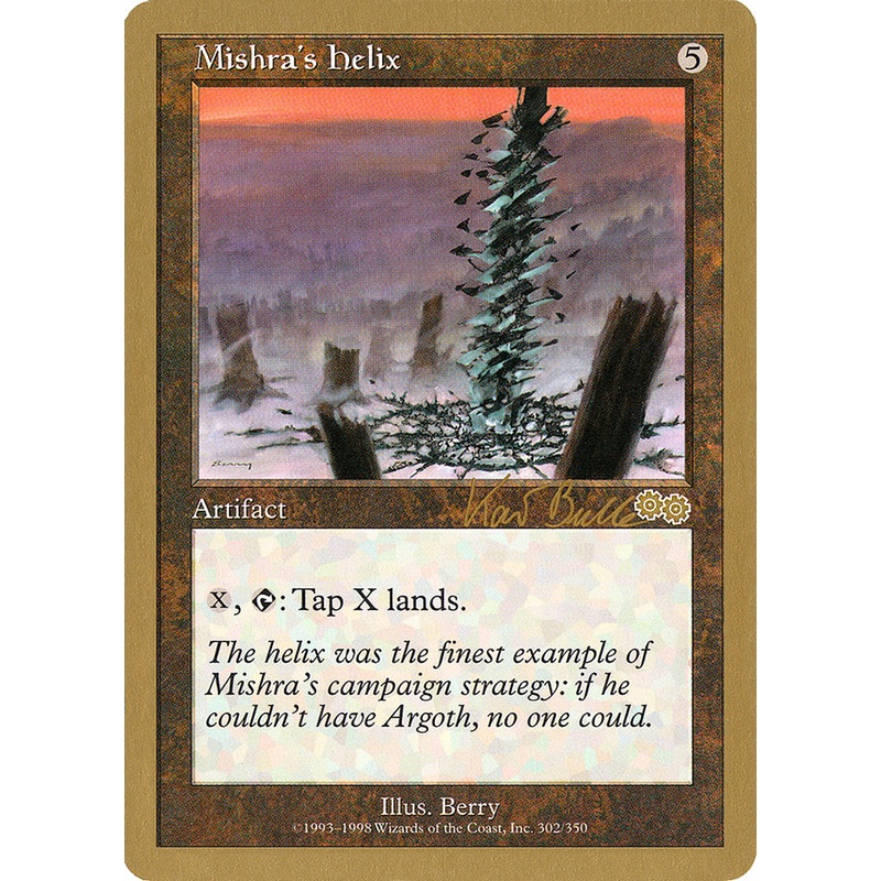 Mishra's Helix (Kai Budde) [World Championship Decks 1999]