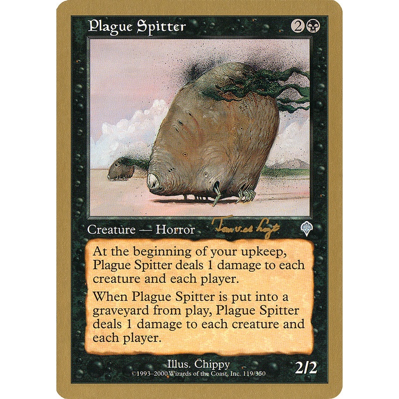 Plague Spitter (Tom van de Logt) [World Championship Decks 2001]