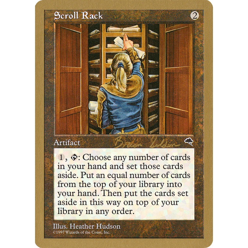Scroll Rack (Brian Selden) [World Championship Decks 1998]