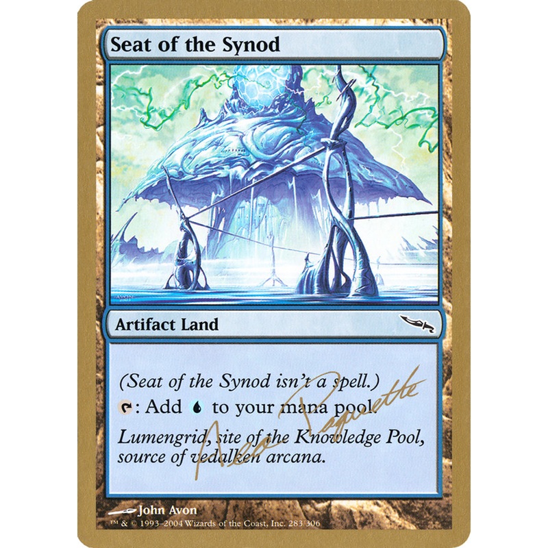 Seat of the Synod (Aeo Paquette) [World Championship Decks 2004]