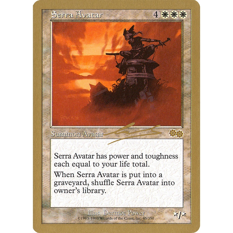 Serra Avatar (Nicolas Labarre) [World Championship Decks 2000]