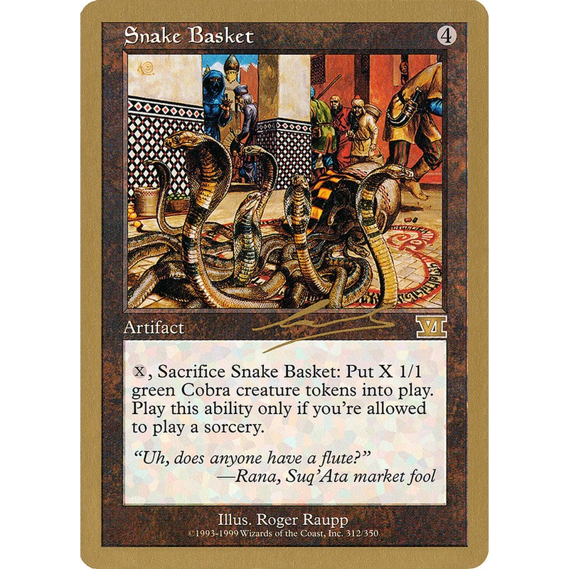 Snake Basket (Nicolas Labarre) [World Championship Decks 2000]