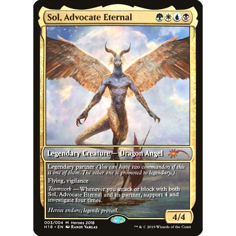 Sol, Advocate Eternal [Heroes of the Realm 2018]