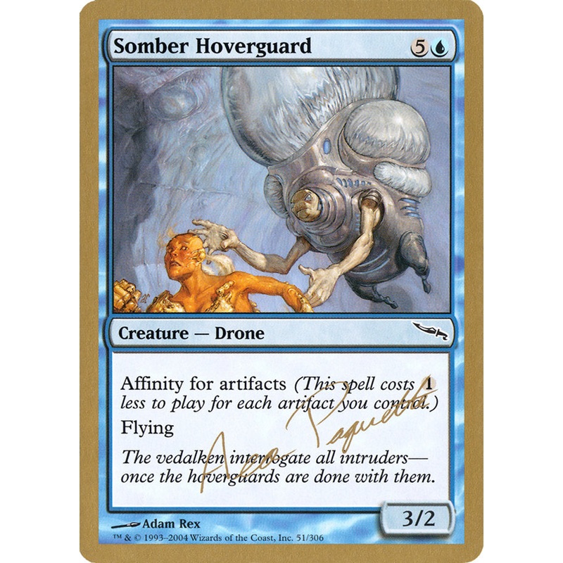Somber Hoverguard (Aeo Paquette) [World Championship Decks 2004]