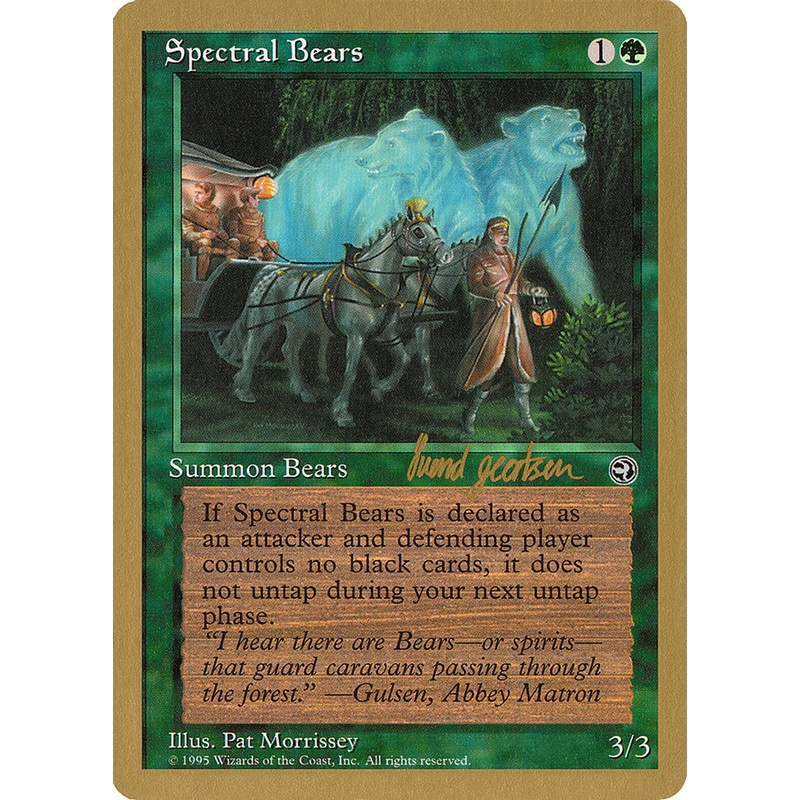 Spectral Bears (Svend Geertsen) [World Championship Decks 1997]