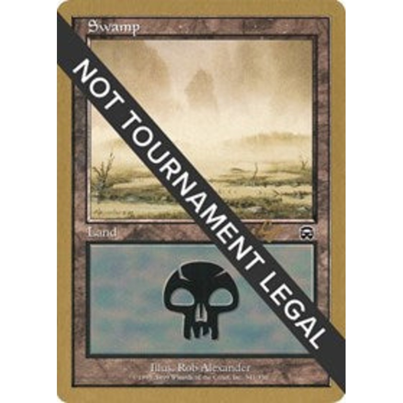 Swamp (341) - 2001 Tom van de Logt (MMQ) [World Championship Decks]