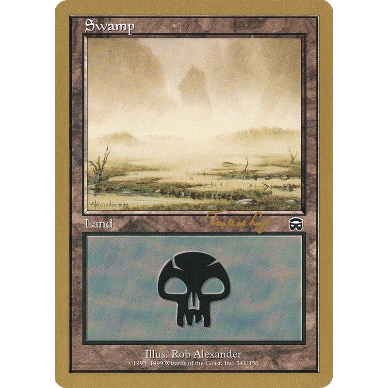 Swamp (tvdl341) (Tom van de Logt) [World Championship Decks 2001]