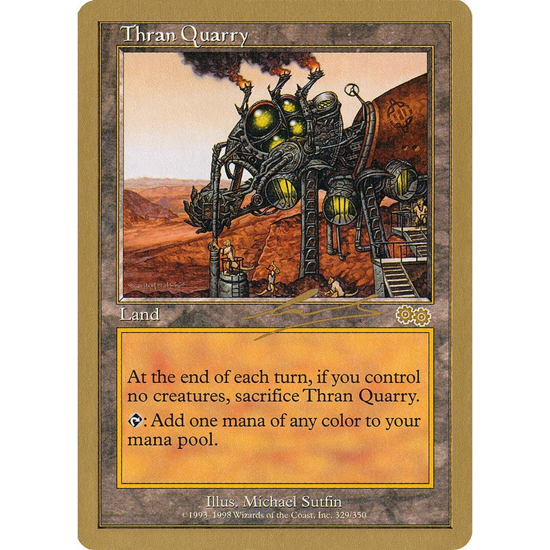 Thran Quarry (Nicolas Labarre) [World Championship Decks 2000]
