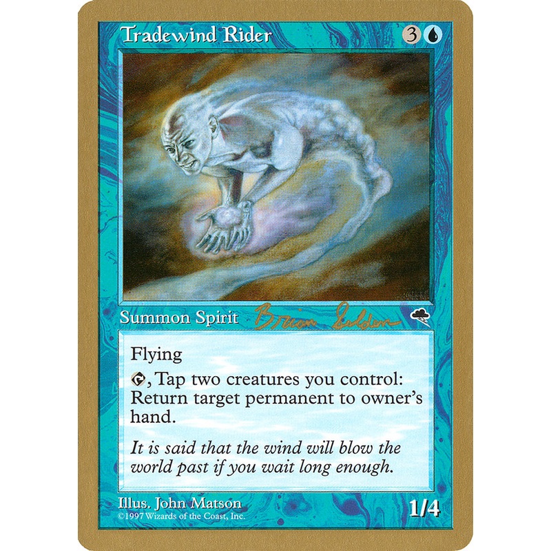 Tradewind Rider (Brian Selden) [World Championship Decks 1998]
