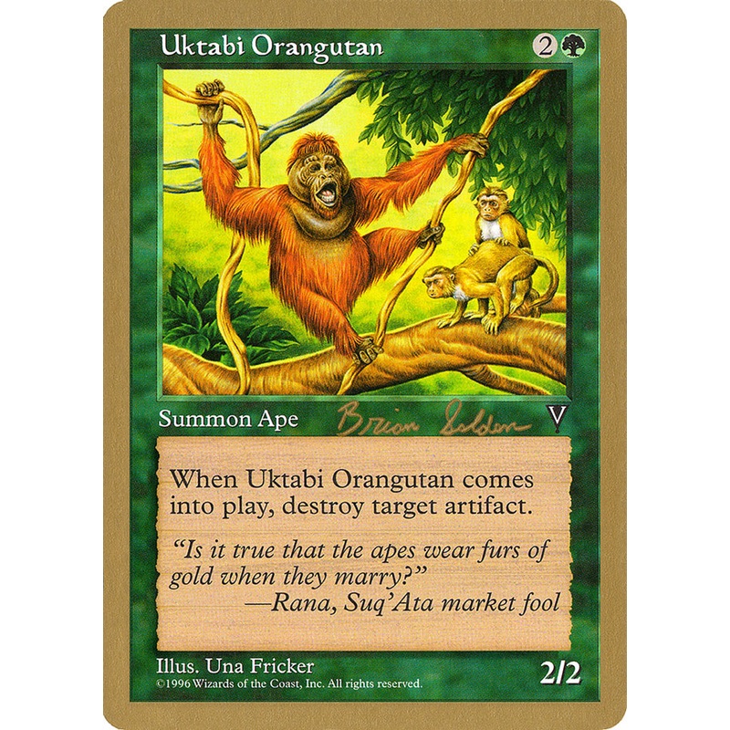 Uktabi Orangutan (Brian Selden) [World Championship Decks 1998]