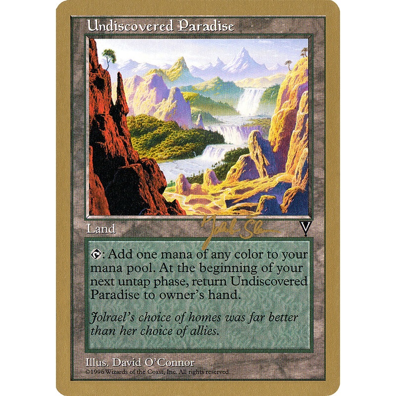 Undiscovered Paradise (Jakub Slemr) [World Championship Decks 1997]