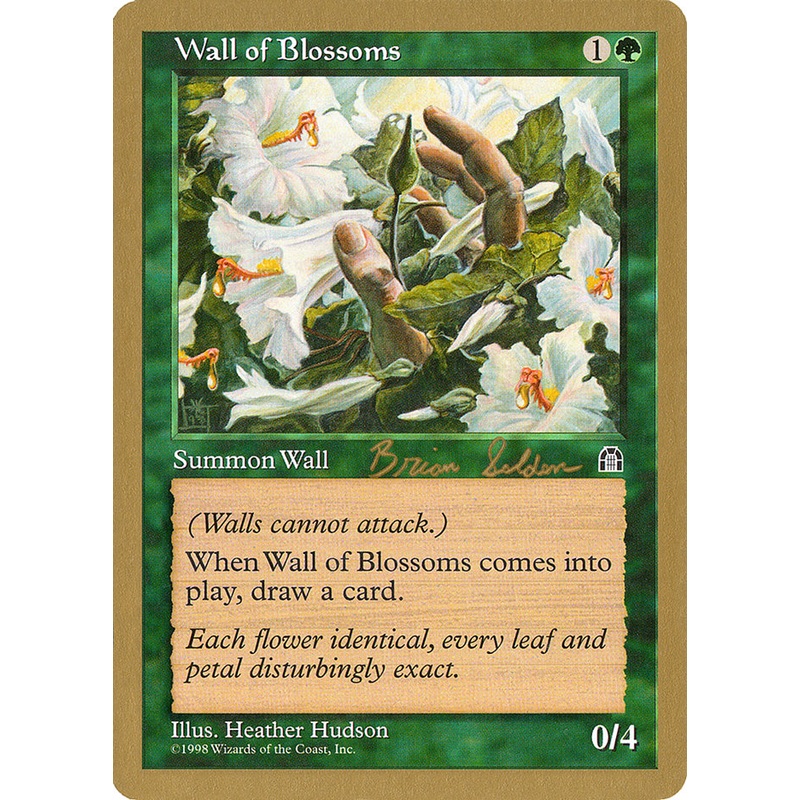 Wall of Blossoms (Brian Selden) [World Championship Decks 1998]