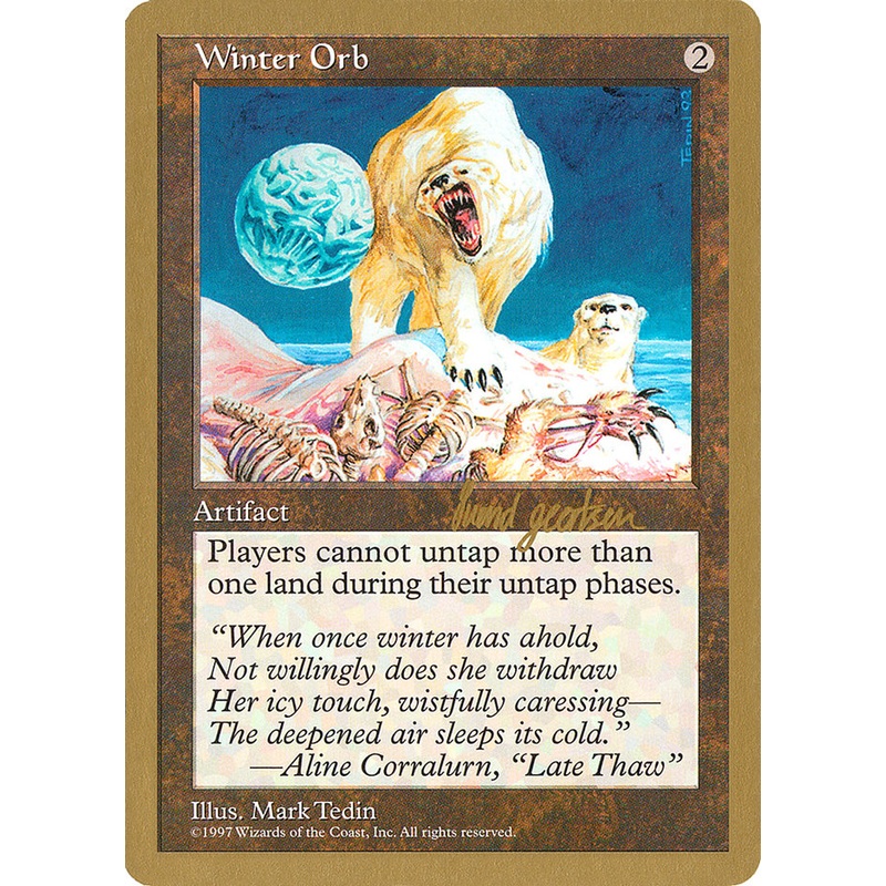 Winter Orb (Svend Geertsen) [World Championship Decks 1997]