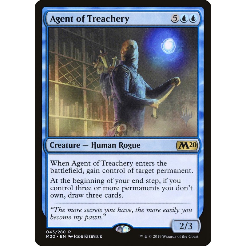 Agent of Treachery (Promo Pack) [Core Set 2020 Promos]