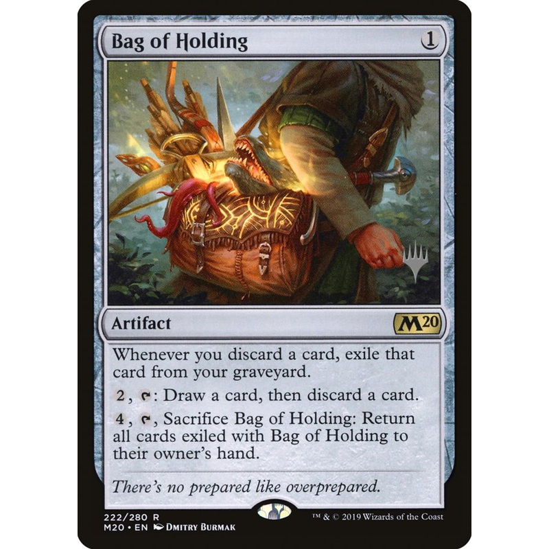 Bag of Holding (Promo Pack) [Core Set 2020 Promos]