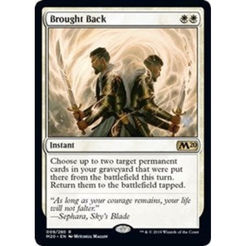 Brought Back [Core Set 2020 Promos]