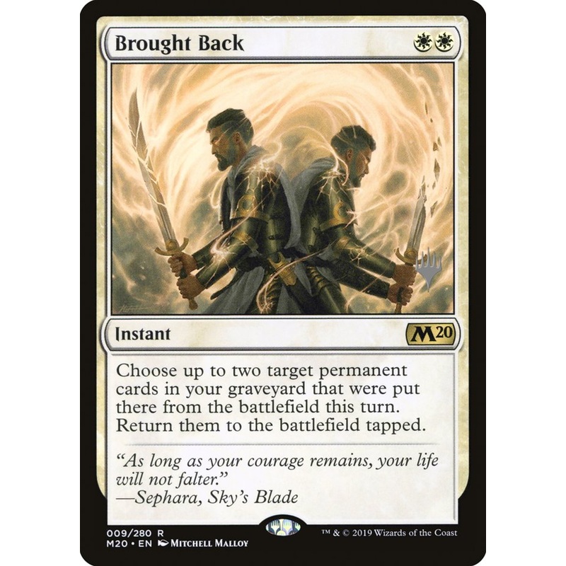 Brought Back (Promo Pack) [Core Set 2020 Promos]