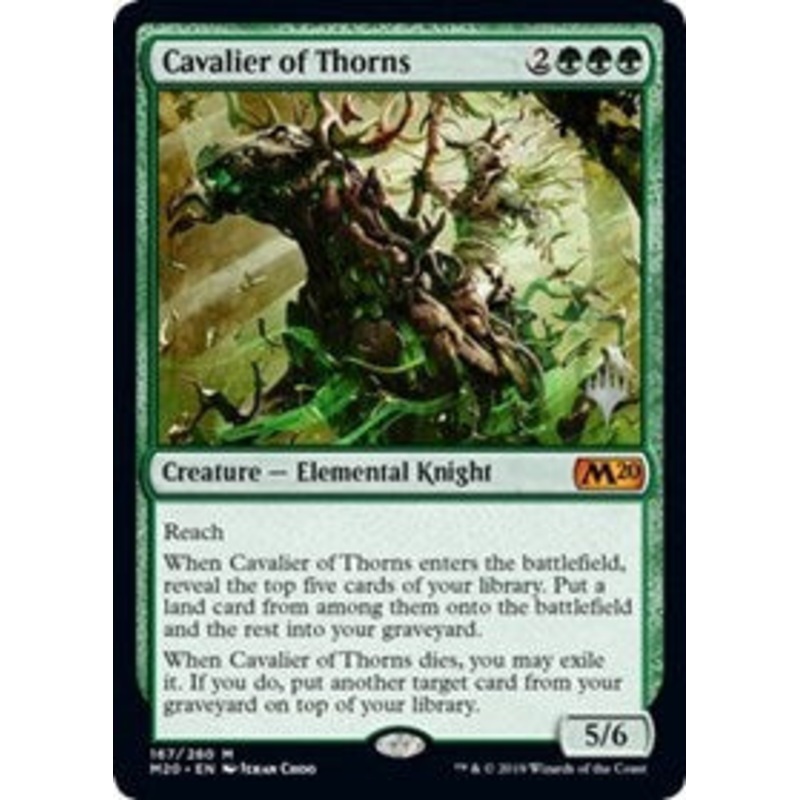 Cavalier of Thorns [Core Set 2020 Promos]