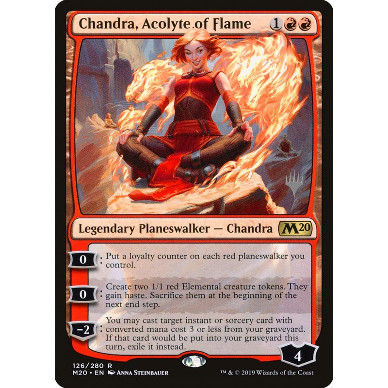 Chandra, Acolyte of Flame (Promo Pack) [Core Set 2020 Promos]