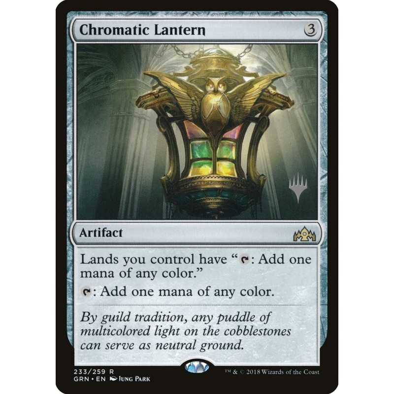 Chromatic Lantern (Promo Pack) [Guilds of Ravnica Promos]