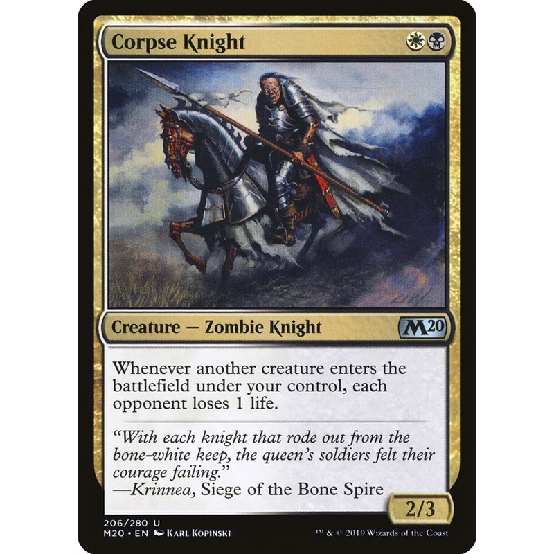 Corpse Knight (2/3) [Core Set 2020]