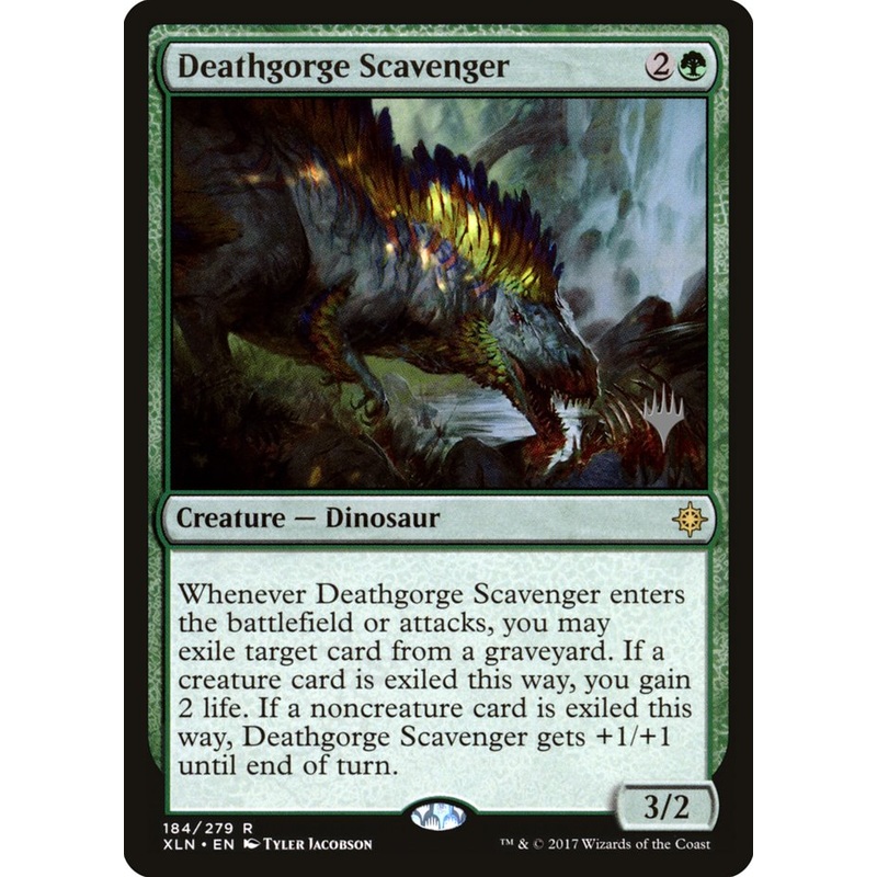 Deathgorge Scavenger (Promo Pack) [Ixalan Promos]