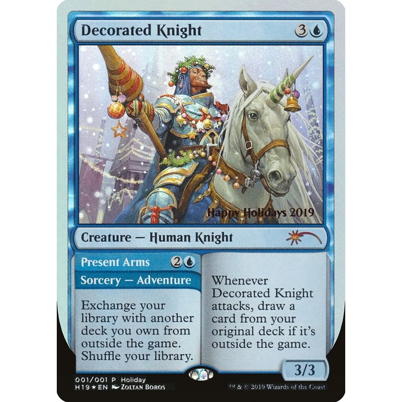 Decorated Knight // Present Arms [Happy Holidays]