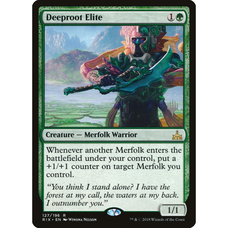 Deeproot Elite (Promo Pack) [Rivals of Ixalan Promos]