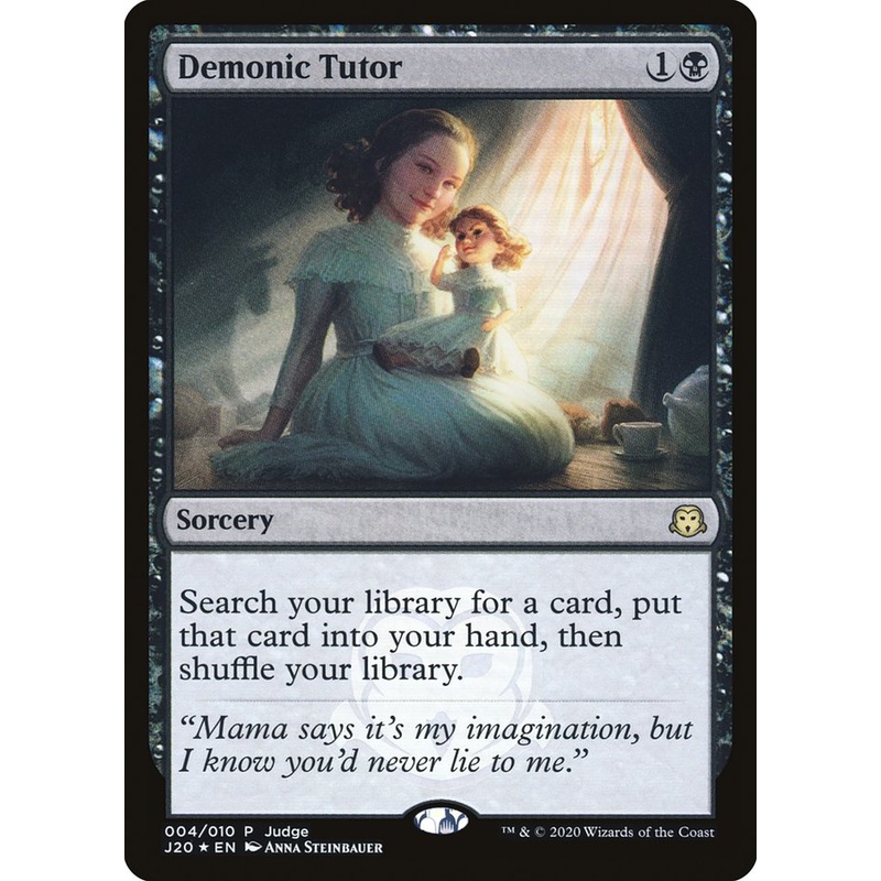Demonic Tutor [Judge Gift Cards 2020]