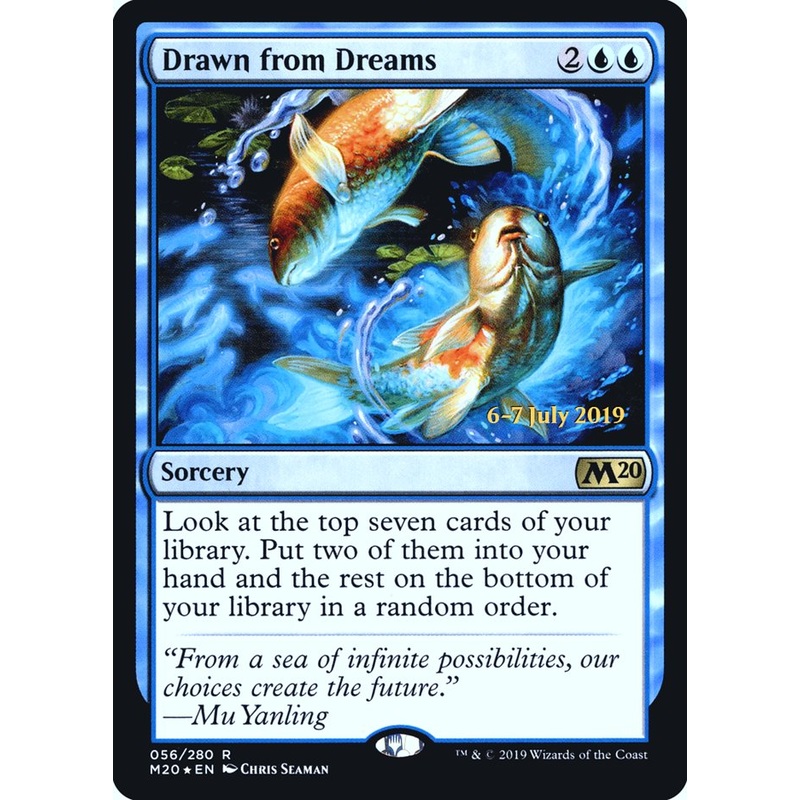 Drawn from Dreams [Core Set 2020 Prerelease Promos]