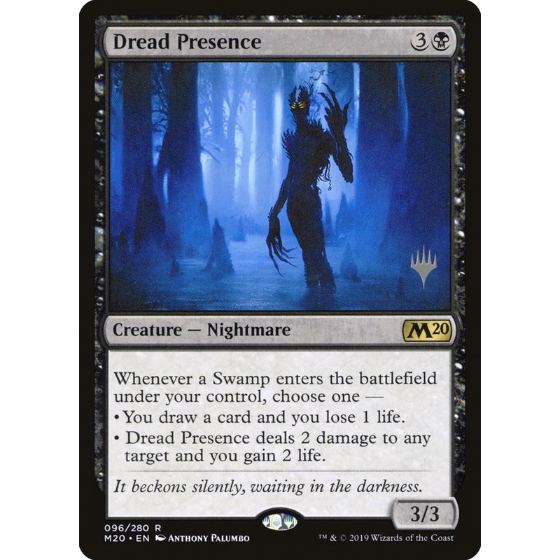 Dread Presence (Promo Pack) [Core Set 2020 Promos]