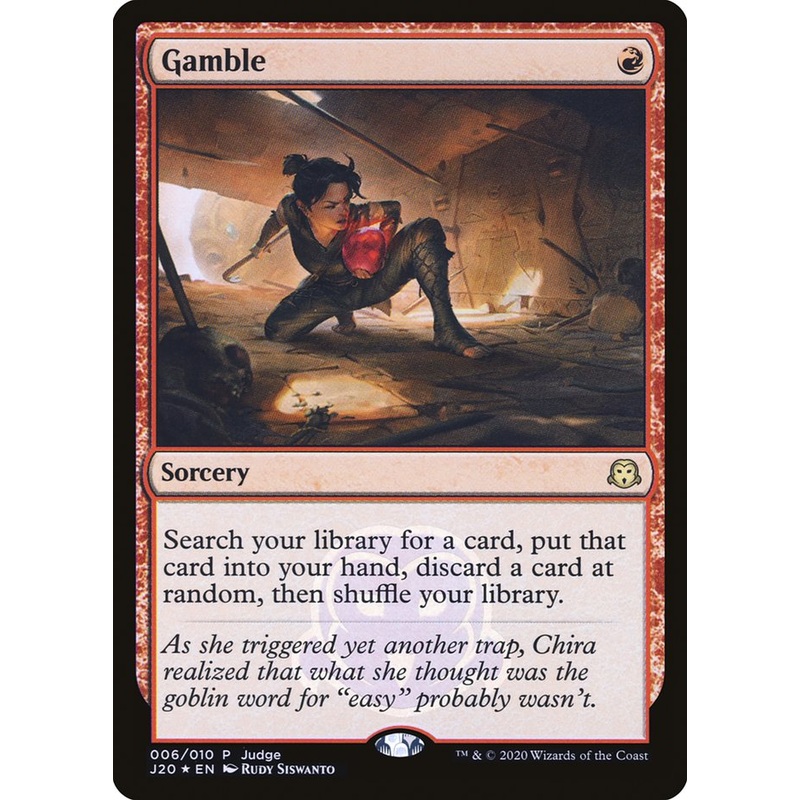 Gamble [Judge Gift Cards 2020]