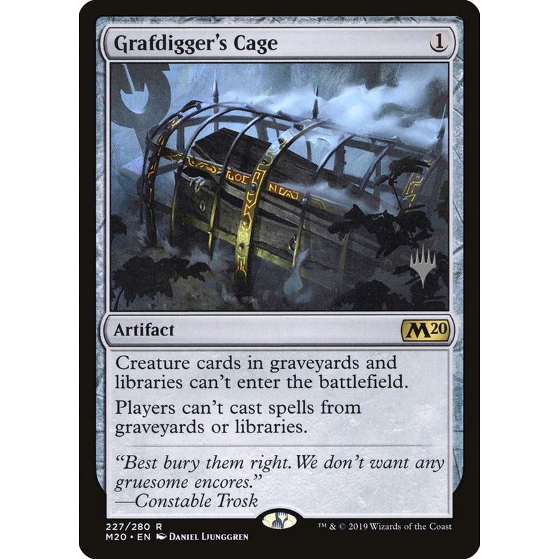 Grafdigger's Cage (Promo Pack) [Core Set 2020 Promos]