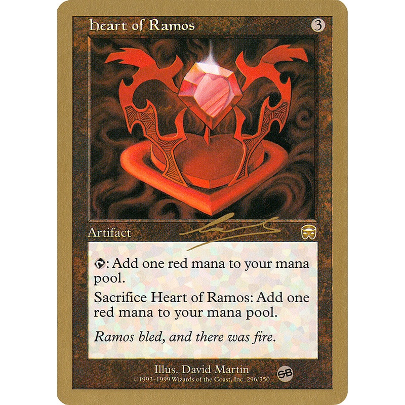 Heart of Ramos (Nicolas Labarre) (SB) [World Championship Decks 2000]