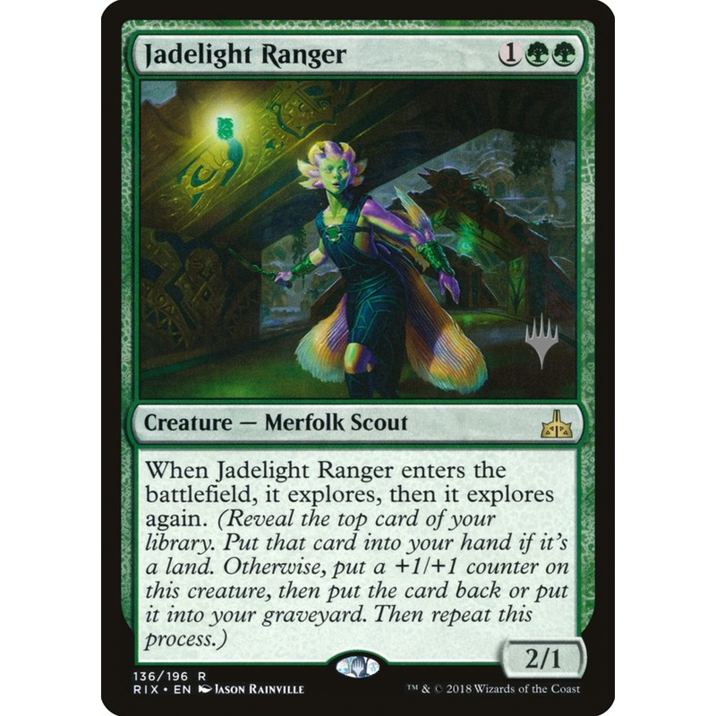 Jadelight Ranger (Promo Pack) [Rivals of Ixalan Promos]