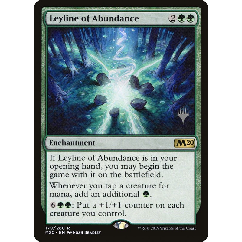 Leyline of Abundance (Promo Pack) [Core Set 2020 Promos]