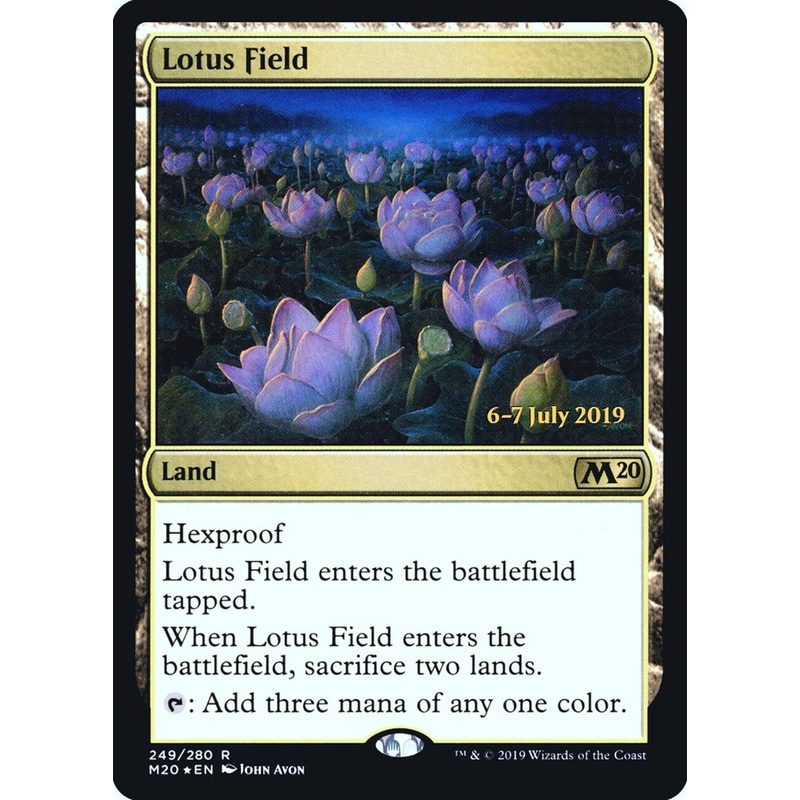 Lotus Field [Core Set 2020 Prerelease Promos]