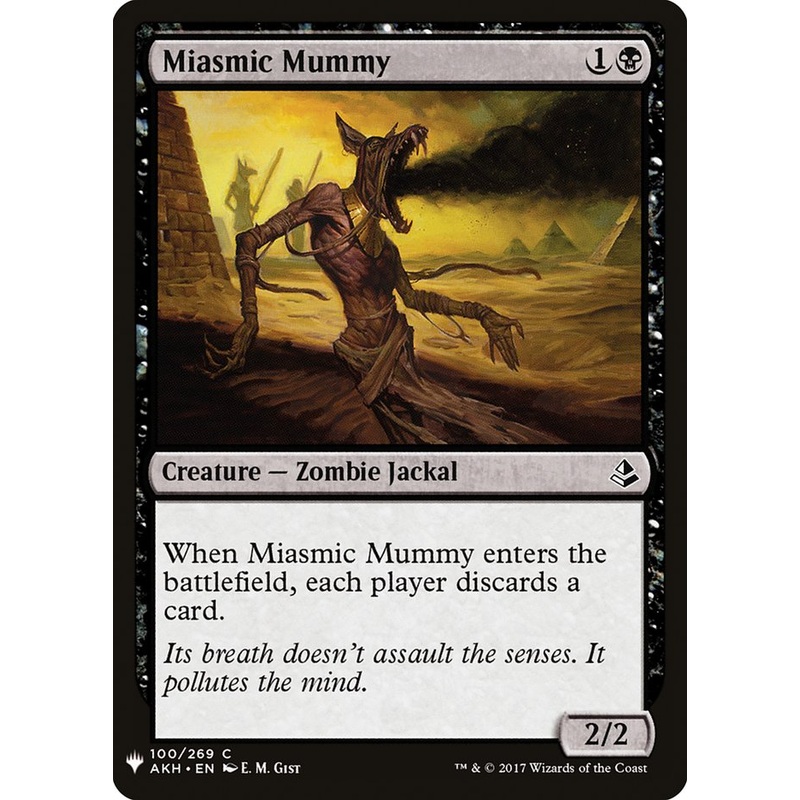 Miasmic Mummy [Mystery Booster]