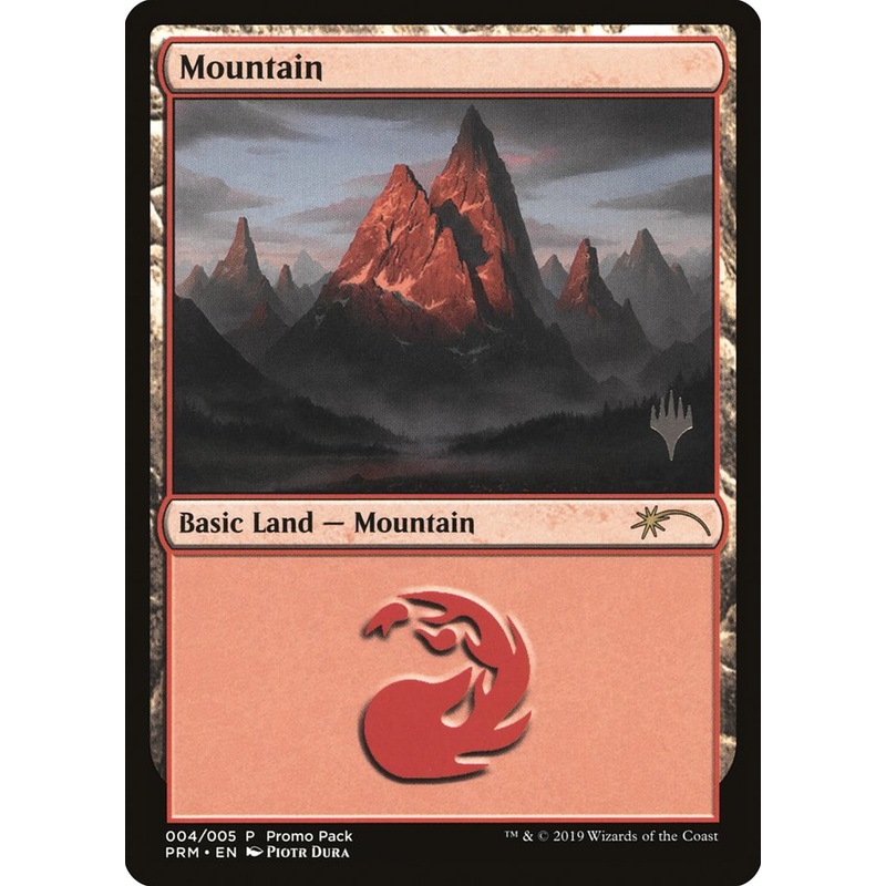 Mountain (4) [Core Set 2020 Promo Pack]