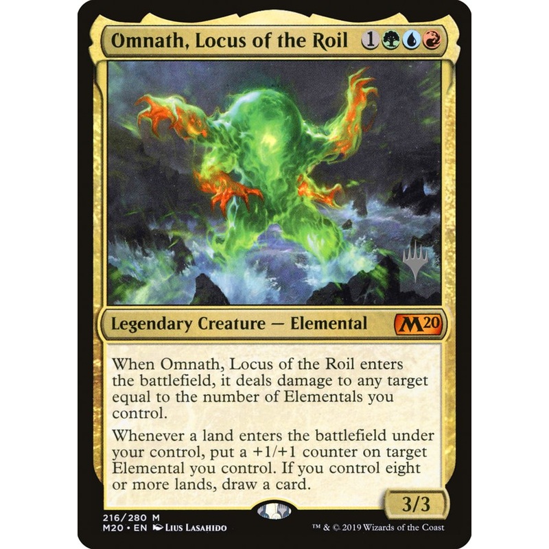 Omnath, Locus of the Roil (Promo Pack) [Core Set 2020 Promos]