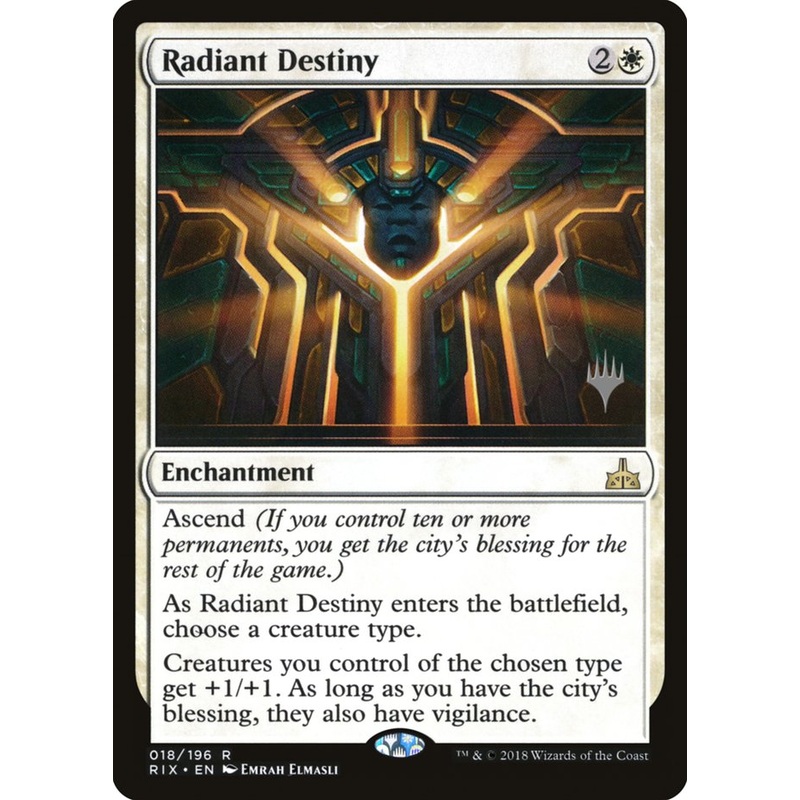 Radiant Destiny (Promo Pack) [Rivals of Ixalan Promos]