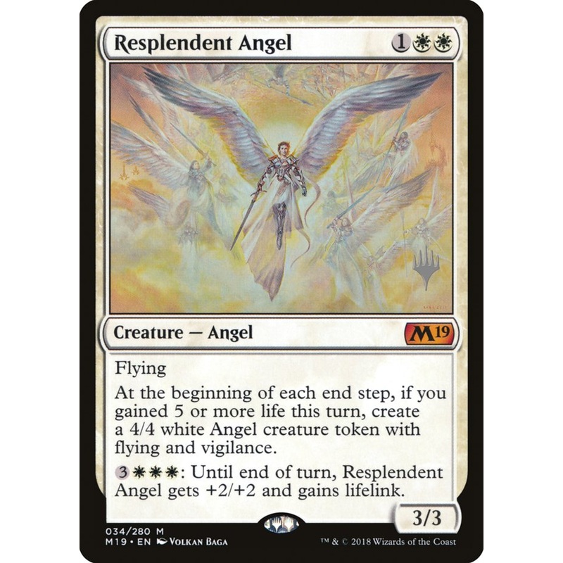 Resplendent Angel (Promo Pack) [Core Set 2019 Promos]