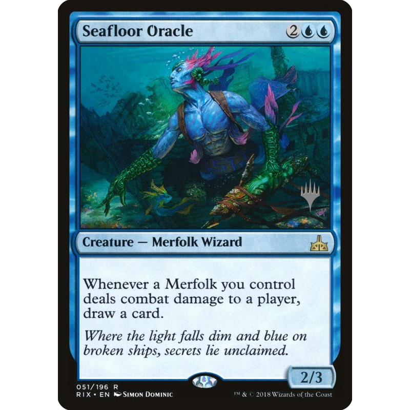 Seafloor Oracle (Promo Pack) [Rivals of Ixalan Promos]