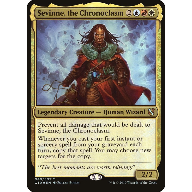 Sevinne, the Chronoclasm (Oversized) [Commander 2019 Oversized]