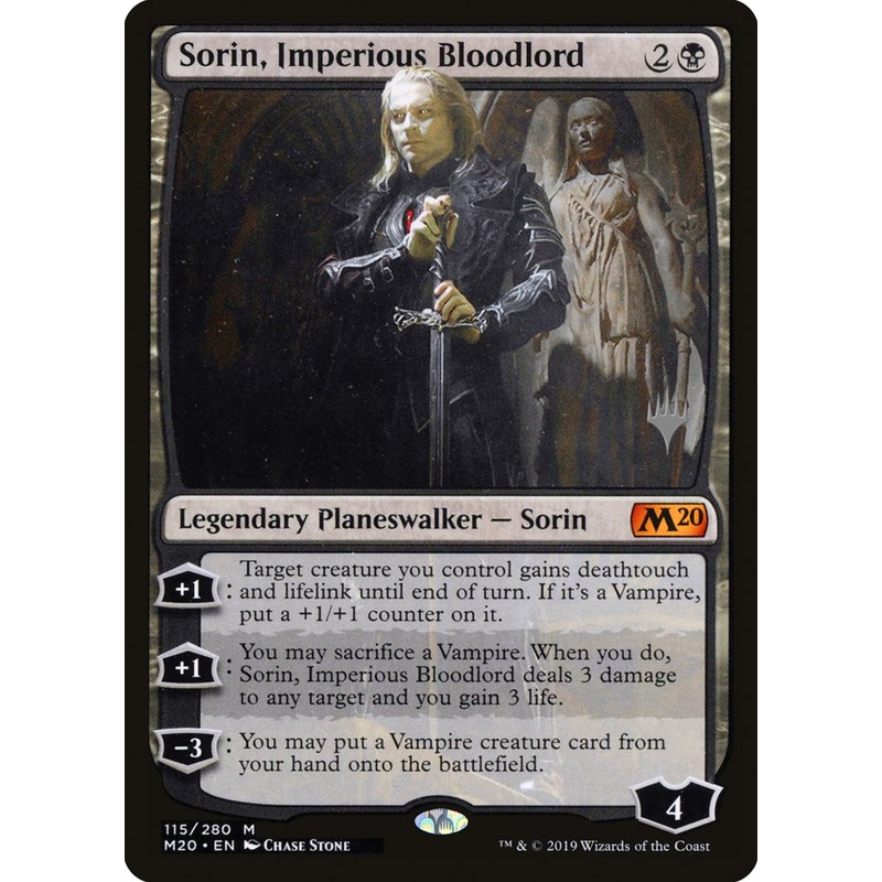 Sorin, Imperious Bloodlord (Promo Pack) [Core Set 2020 Promos]