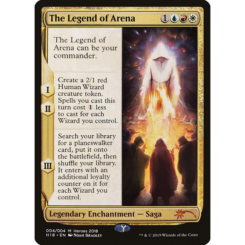 The Legend of Arena [Heroes of the Realm 2018]